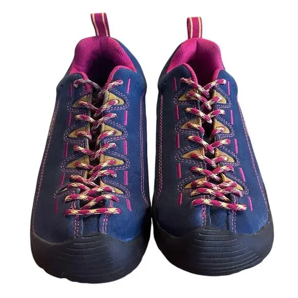 Keen Jasper Low Climbing Sneakers Blue/red Mens Size 10 Hiking Gorpcore EUC!! - Picture 4 of 8